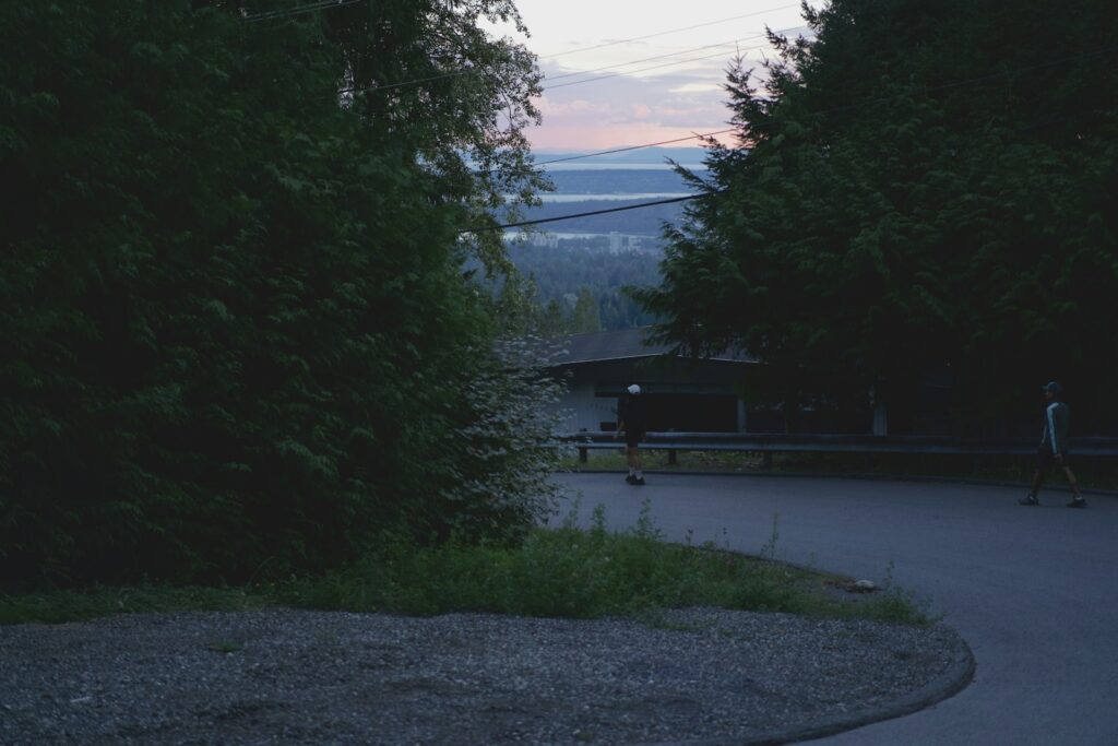 Augenspaziergang in der Abenddämmerung