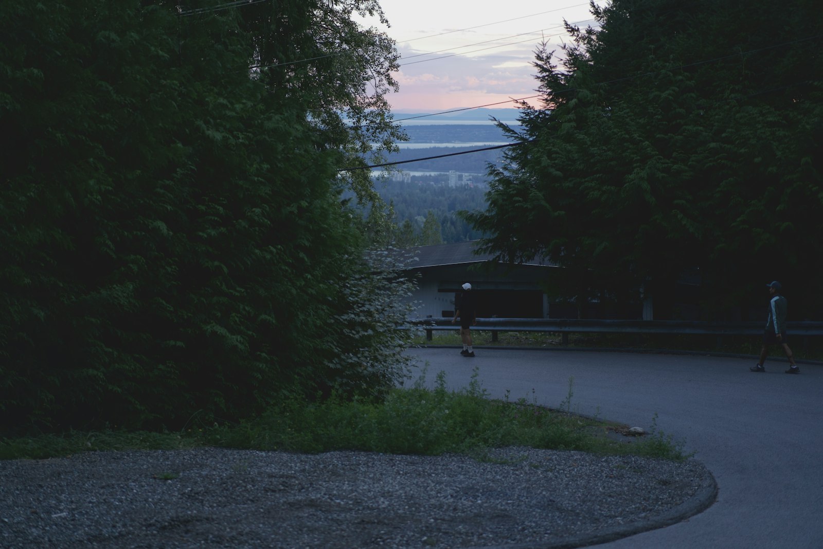 Augenspaziergang in der Abenddämmerung