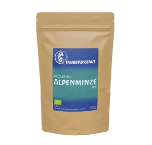 Bio Alpenminze Tee von Tausendkraut