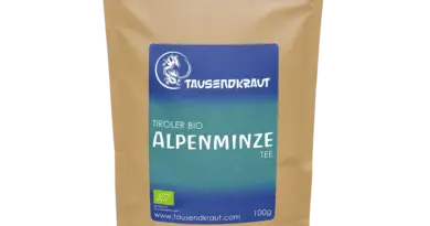 Bio Alpenminze Tee von Tausendkraut
