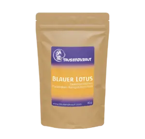 Blauer Lotus Blüten von Tausendkraut